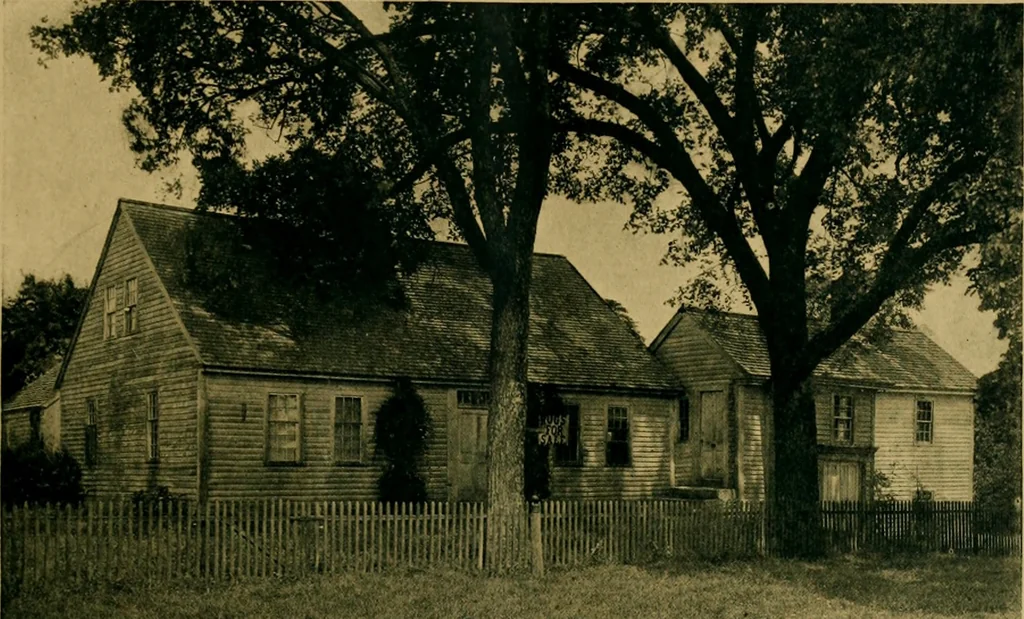 An illustration from An architectural monograph on the Boston post road,, 1920, leaf 8