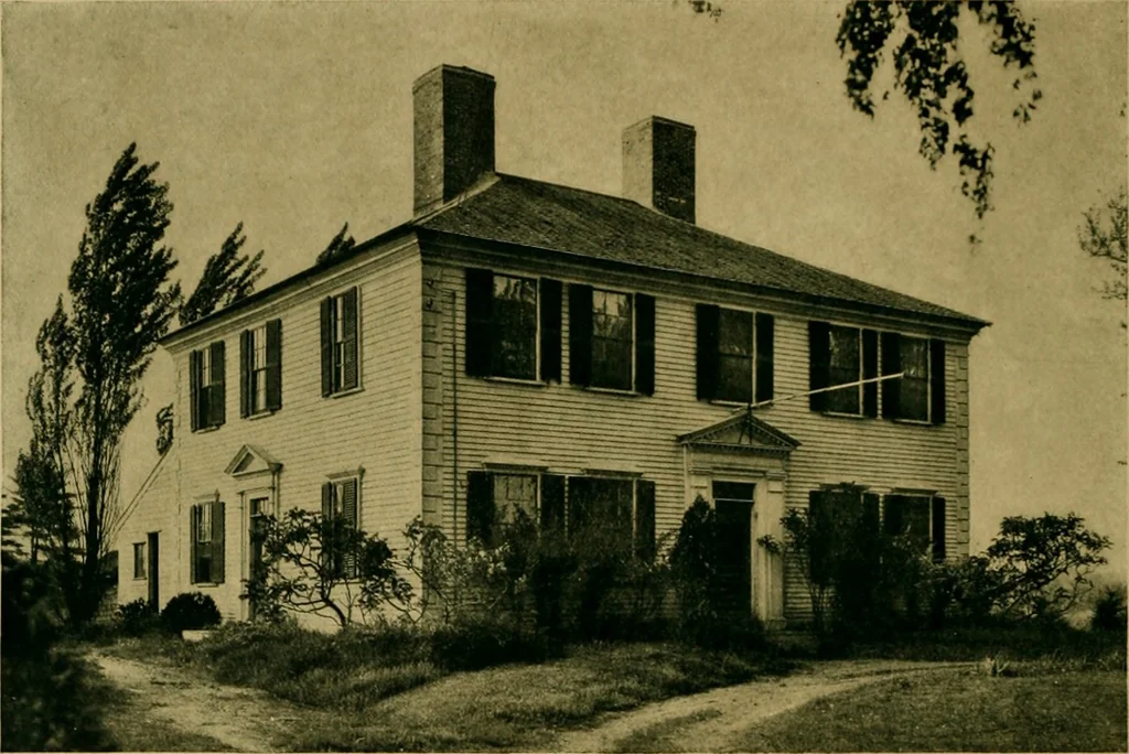 An illustration from An architectural monograph on A New England village,, 1920, leaf 11