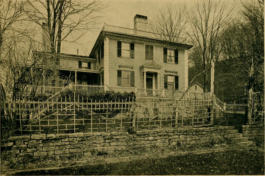 An illustration from An architectural monograph on A New England village,, 1920, leaf 12