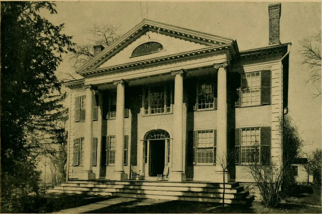 An illustration from An architectural monograph on A New England village,, 1920, leaf 14