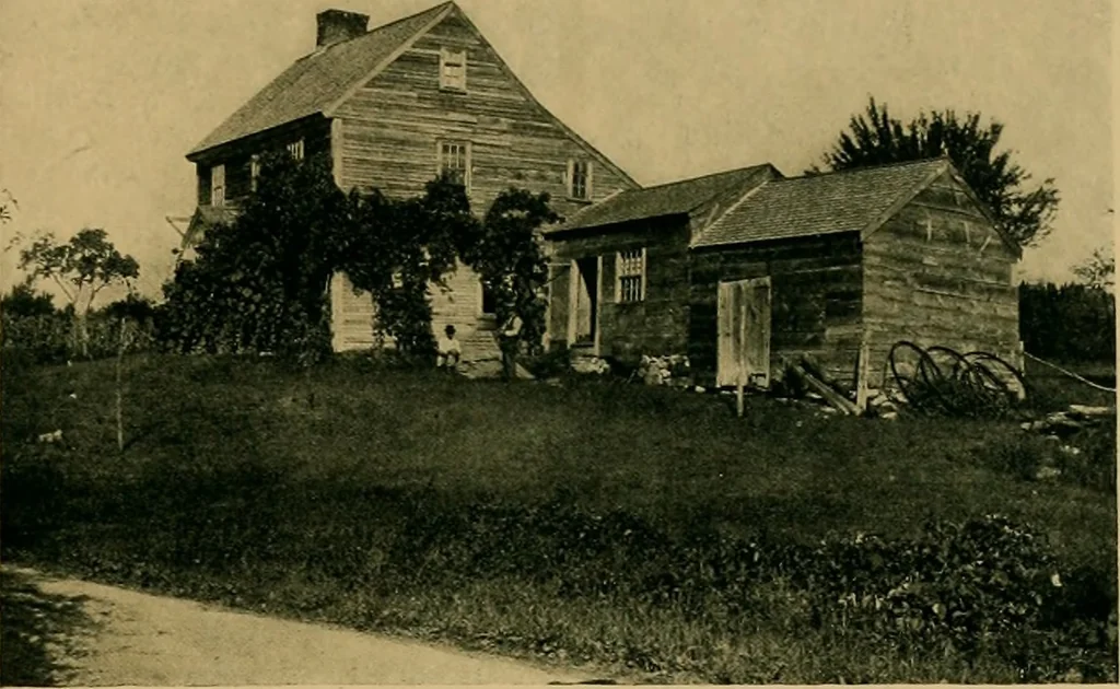 An illustration from An architectural monograph on A New England village,, 1920, leaf 6