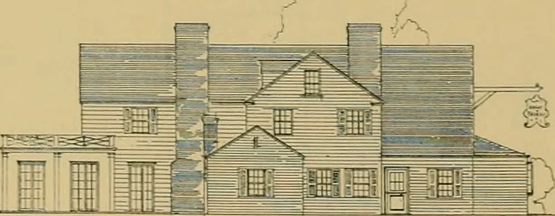 An illustration from An Architectural monograph on a roadside tavern to be built of white pine;, 1920, leaf 21