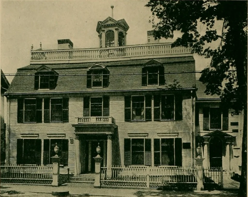An illustration from An architectural monograph on Portsmouth, N. H., an early American metropolis,, 1921, leaf 7