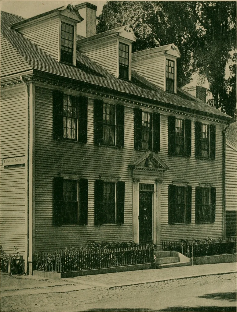 An illustration from An architectural monograph on Portsmouth, N. H., an early American metropolis,, 1921, leaf 8