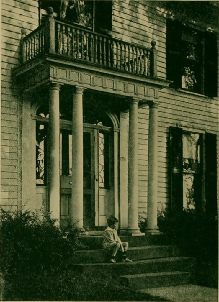 An illustration from An architectural monograph on the town of Suffield, Connecticut,, 1921, leaf 13