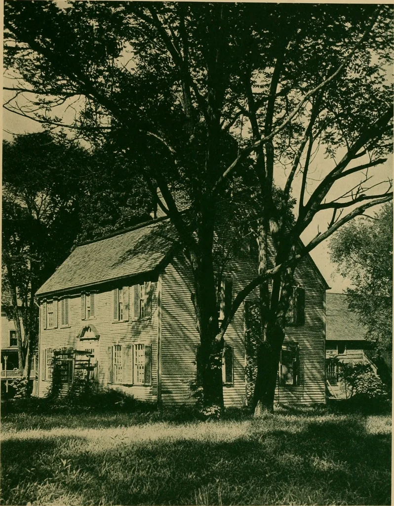 An illustration from An architectural monograph on the town of Suffield, Connecticut,, 1921, leaf 6
