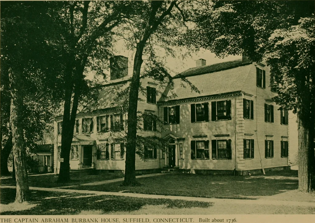 An illustration from An architectural monograph on the town of Suffield, Connecticut,, 1921, leaf 9