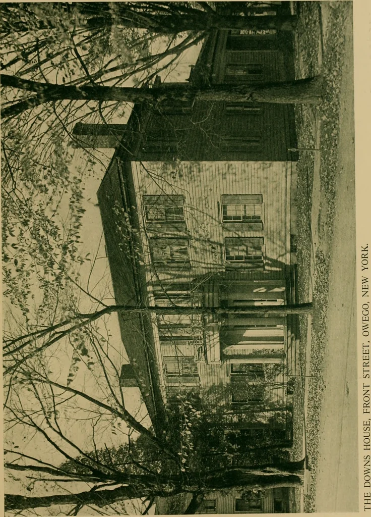 An illustration from An architectural monograph on the Greek revival in Owego & nearby New York towns,, 1921, leaf 10