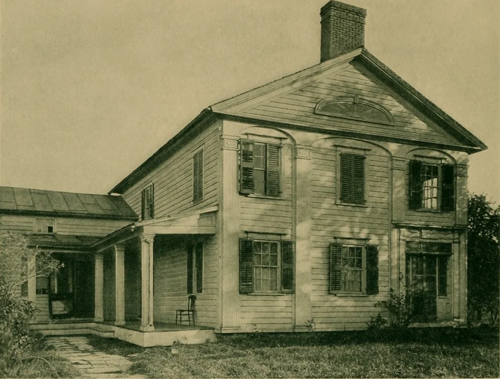 An illustration from An architectural monograph on the Greek revival in Owego & nearby New York towns,, 1921, leaf 11