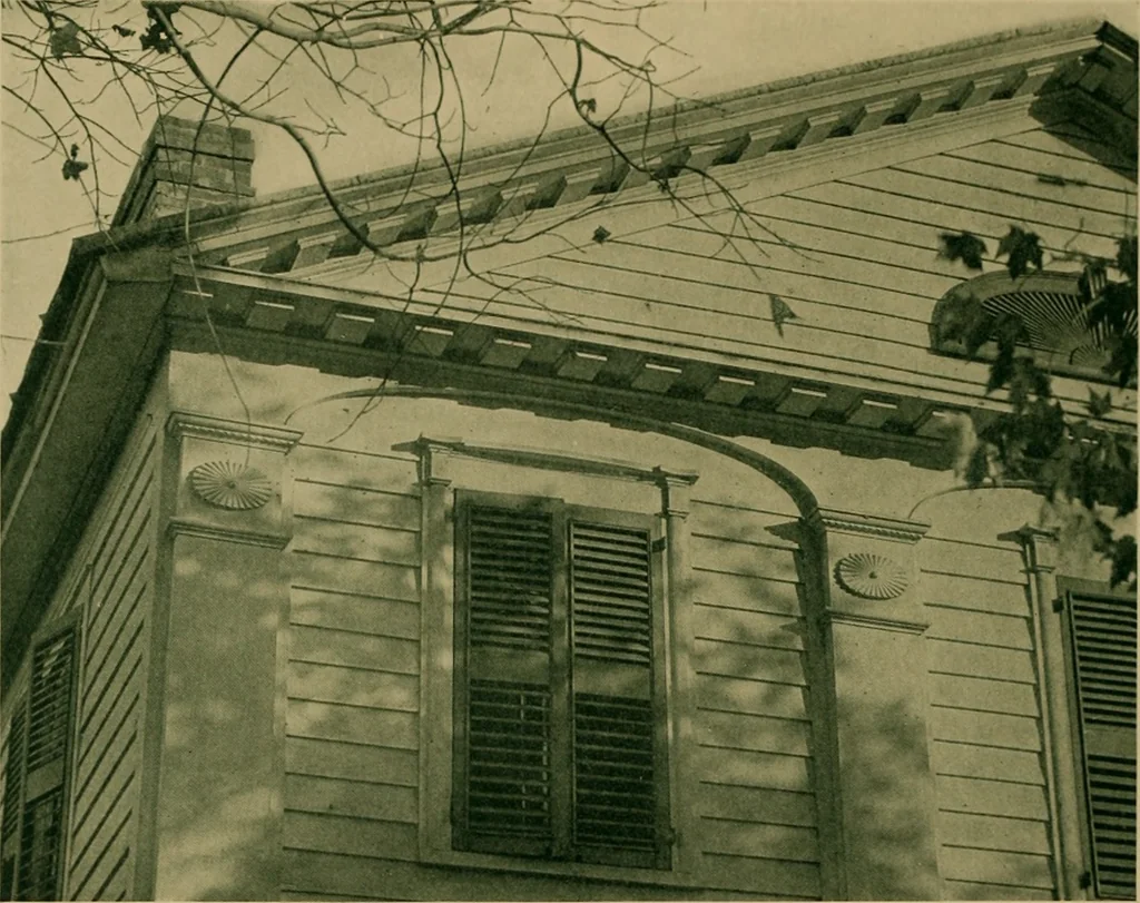 An illustration from An architectural monograph on the Greek revival in Owego & nearby New York towns,, 1921, leaf 13