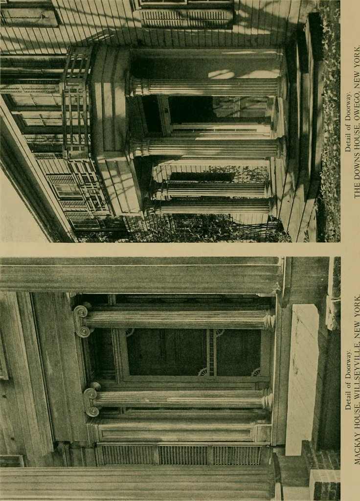 An illustration from An architectural monograph on the Greek revival in Owego & nearby New York towns,, 1921, leaf 15
