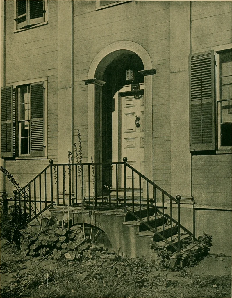 An illustration from An architectural monograph on the Greek revival in Owego & nearby New York towns,, 1921, leaf 16