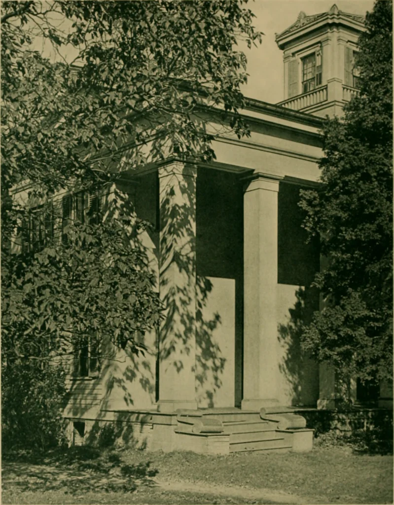 An illustration from An architectural monograph on the Greek revival in Owego & nearby New York towns,, 1921, leaf 3
