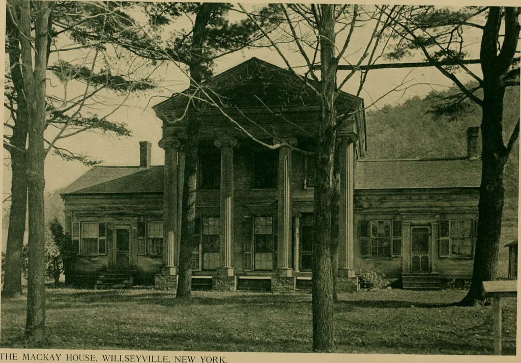 An illustration from An architectural monograph on the Greek revival in Owego & nearby New York towns,, 1921, leaf 7
