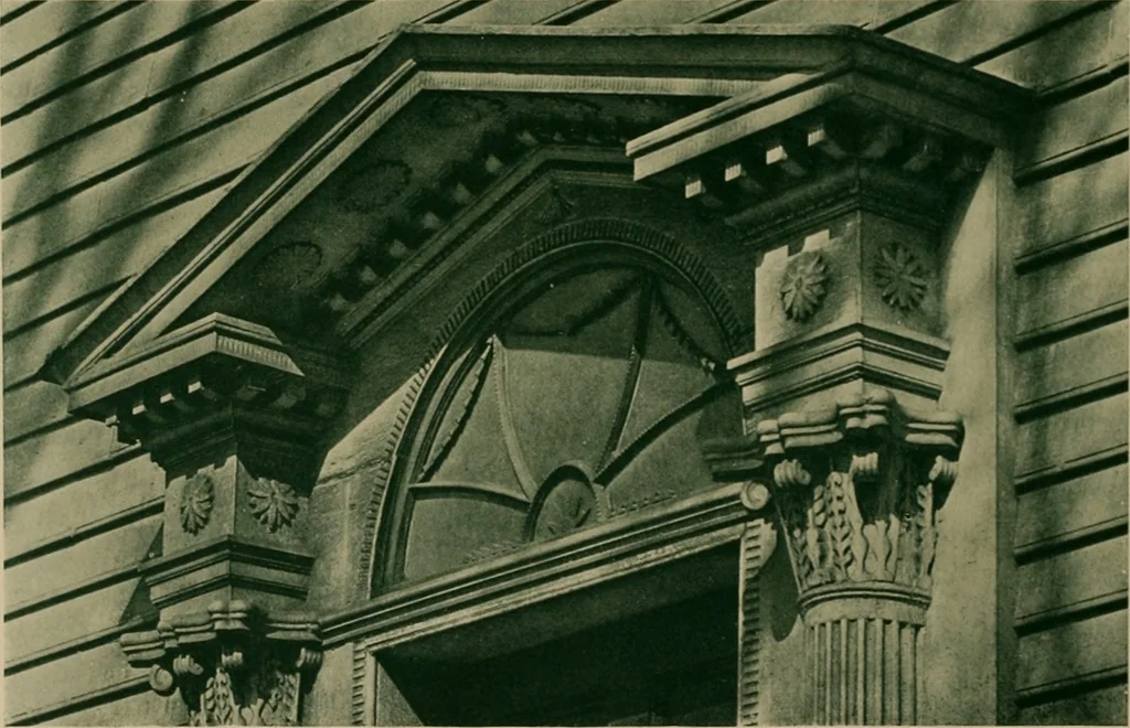 An illustration from An architectural monographs on Newport, Rhode Island, an early American seaport,, 1922, leaf 11