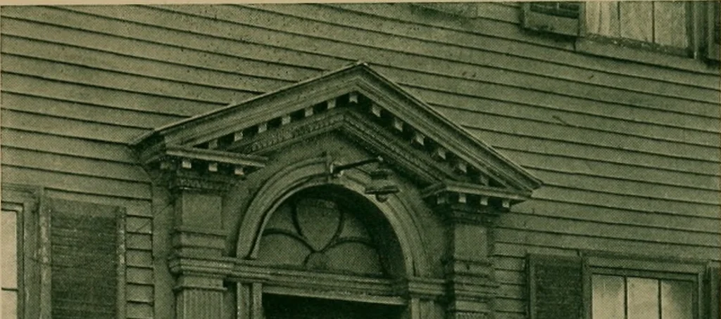 An illustration from An architectural monographs on Newport, Rhode Island, an early American seaport,, 1922, leaf 14