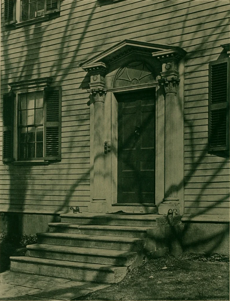 An illustration from An architectural monographs on Newport, Rhode Island, an early American seaport,, 1922, leaf 15