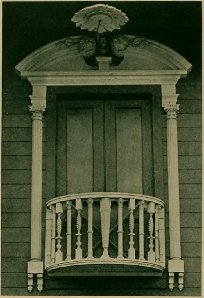 An illustration from An architectural monographs on Newport, Rhode Island, an early American seaport,, 1922, leaf 5