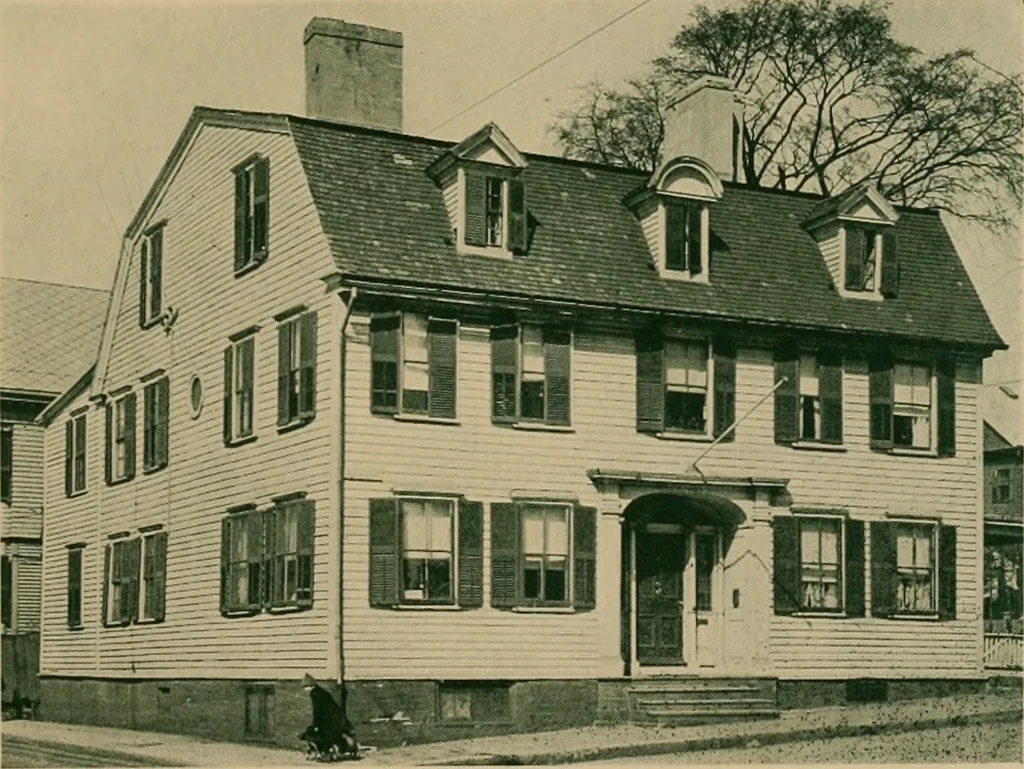 An illustration from An architectural monographs on Newport, Rhode Island, an early American seaport,, 1922, leaf 6