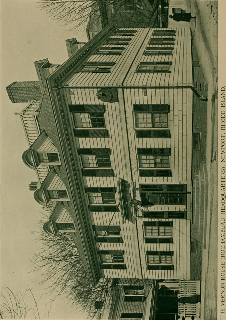 An illustration from An architectural monographs on Newport, Rhode Island, an early American seaport,, 1922, leaf 9