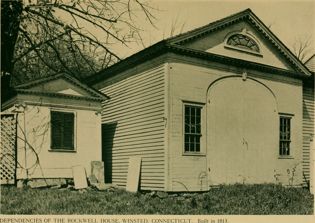 An illustration from An architectural monograph on dependencies of the old fashioned house, 1922, leaf 10
