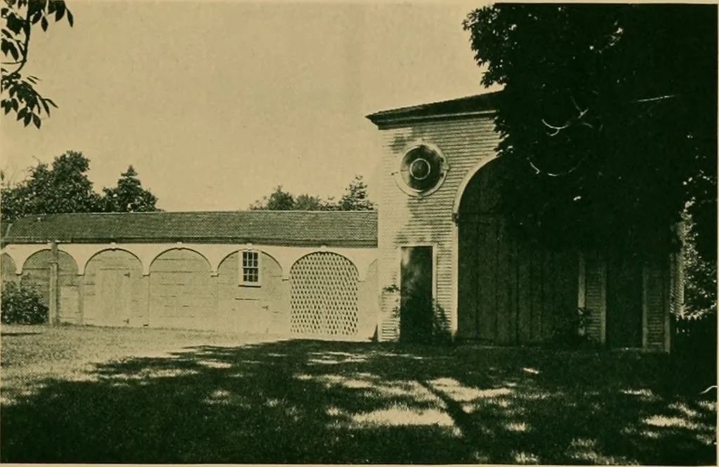 An illustration from An architectural monograph on dependencies of the old fashioned house, 1922, leaf 12