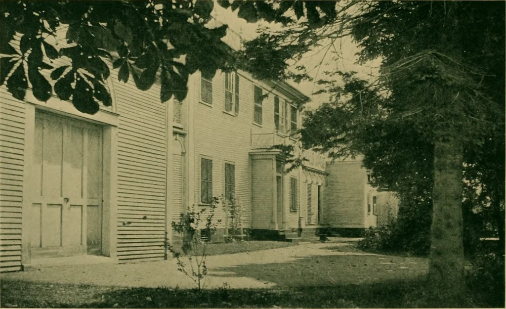 An illustration from An architectural monograph on dependencies of the old fashioned house, 1922, leaf 13