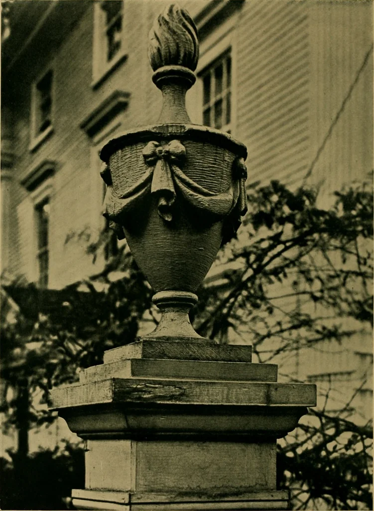 An illustration from An architectural monograph on fences and fence posts of colonial times,, 1922, leaf 3