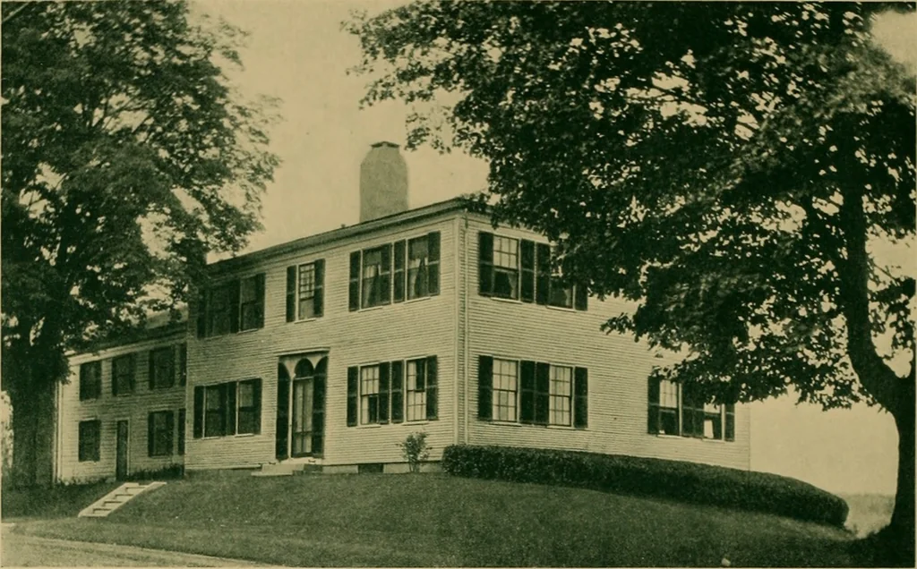 An illustration from An architectural monographs on port towns of Penobscot Bay, 1922, leaf 11