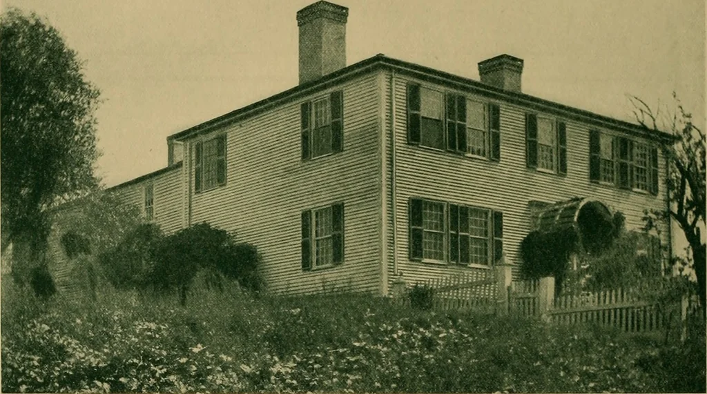 An illustration from An architectural monographs on port towns of Penobscot Bay, 1922, leaf 5