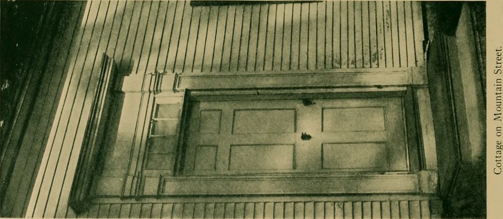 An illustration from An architectural monographs on port towns of Penobscot Bay, 1922, leaf 7
