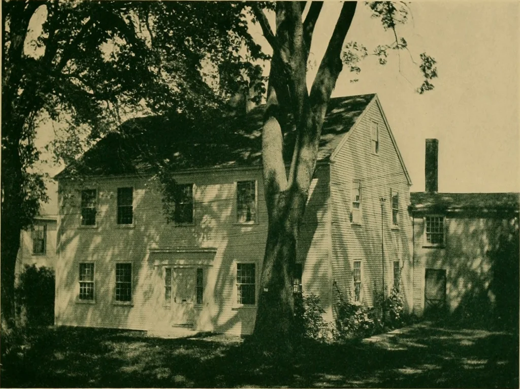 An illustration from An architectural monographs on port towns of Penobscot Bay, 1922, leaf 8