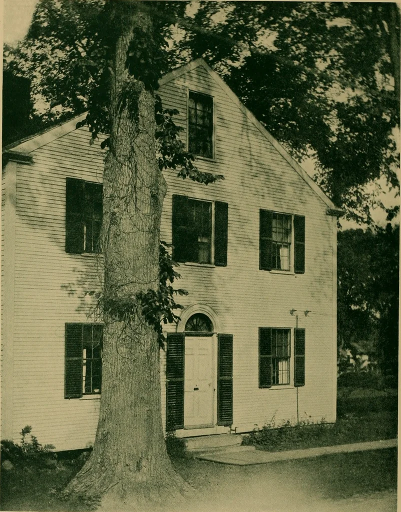 An illustration from An architectural monographs on port towns of Penobscot Bay, 1922, leaf 9