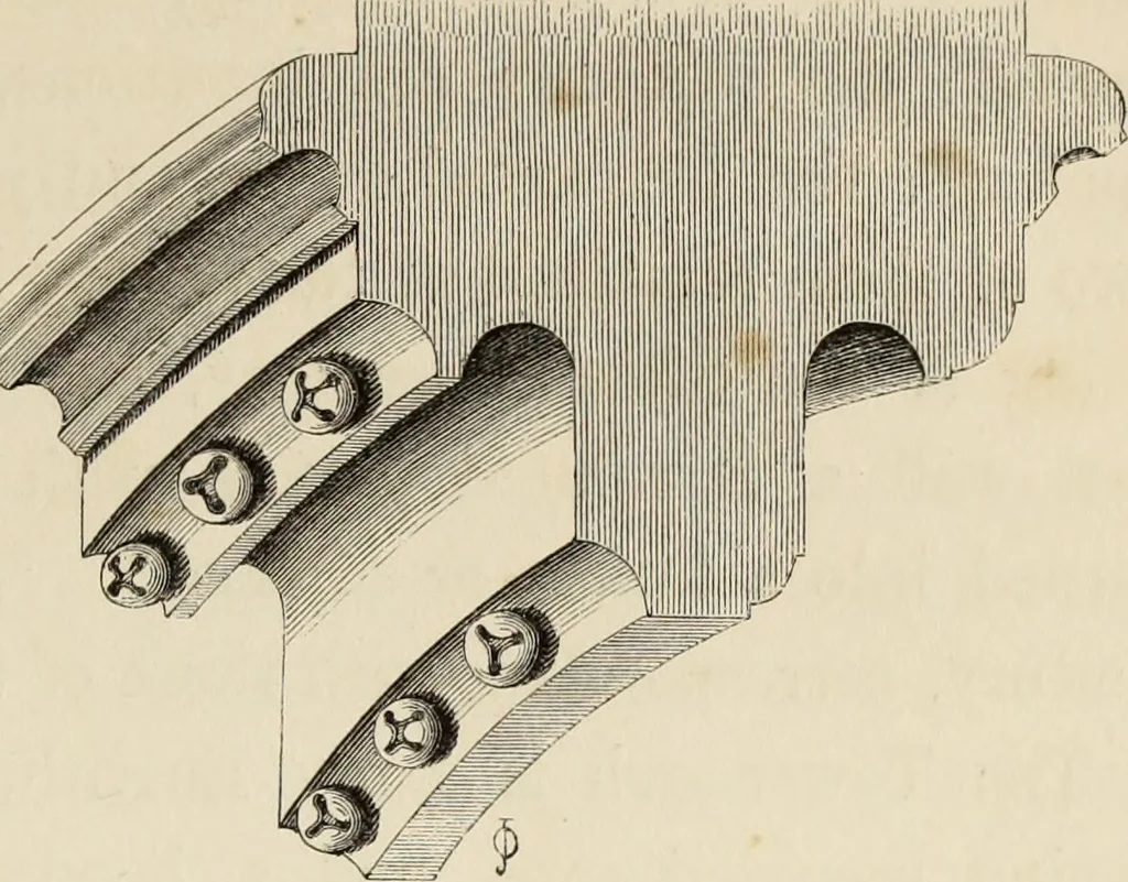 An illustration from Architectural notices of the churches of the Archdeaconry of Northampton. Deaneries of Higham Ferrers and Haddon, 1849, leaf 100