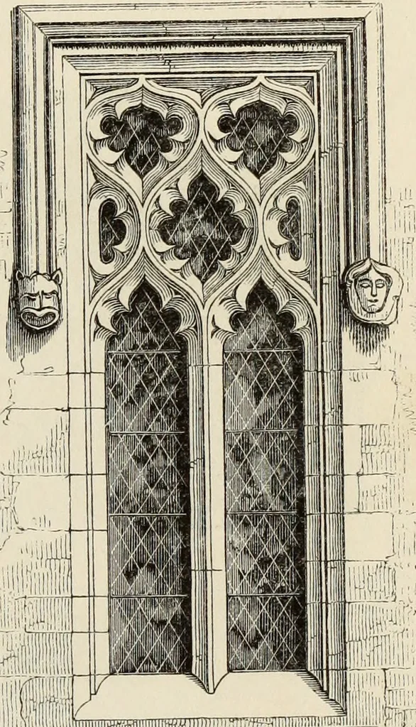 An illustration from Architectural notices of the churches of the Archdeaconry of Northampton. Deaneries of Higham Ferrers and Haddon, 1849, leaf 116