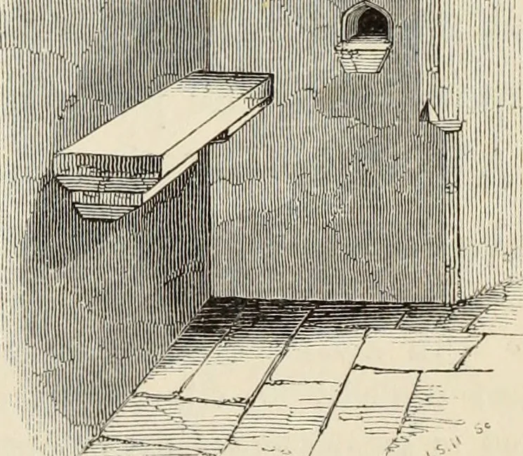 An illustration from Architectural notices of the churches of the Archdeaconry of Northampton. Deaneries of Higham Ferrers and Haddon, 1849, leaf 130