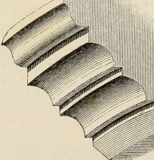 An illustration from Architectural notices of the churches of the Archdeaconry of Northampton. Deaneries of Higham Ferrers and Haddon, 1849, leaf 138