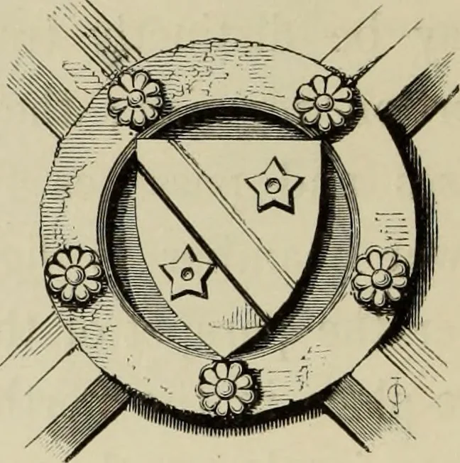 An illustration from Architectural notices of the churches of the Archdeaconry of Northampton. Deaneries of Higham Ferrers and Haddon, 1849, leaf 169
