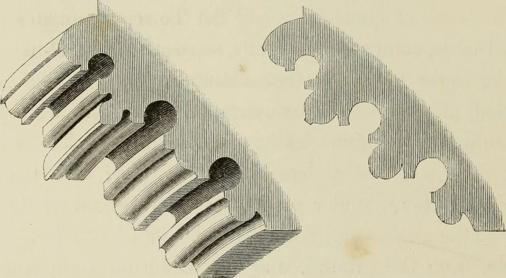 An illustration from Architectural notices of the churches of the Archdeaconry of Northampton. Deaneries of Higham Ferrers and Haddon, 1849, leaf 189