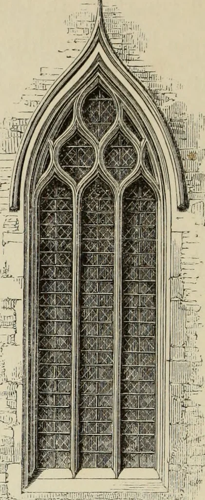 An illustration from Architectural notices of the churches of the Archdeaconry of Northampton. Deaneries of Higham Ferrers and Haddon, 1849, leaf 191