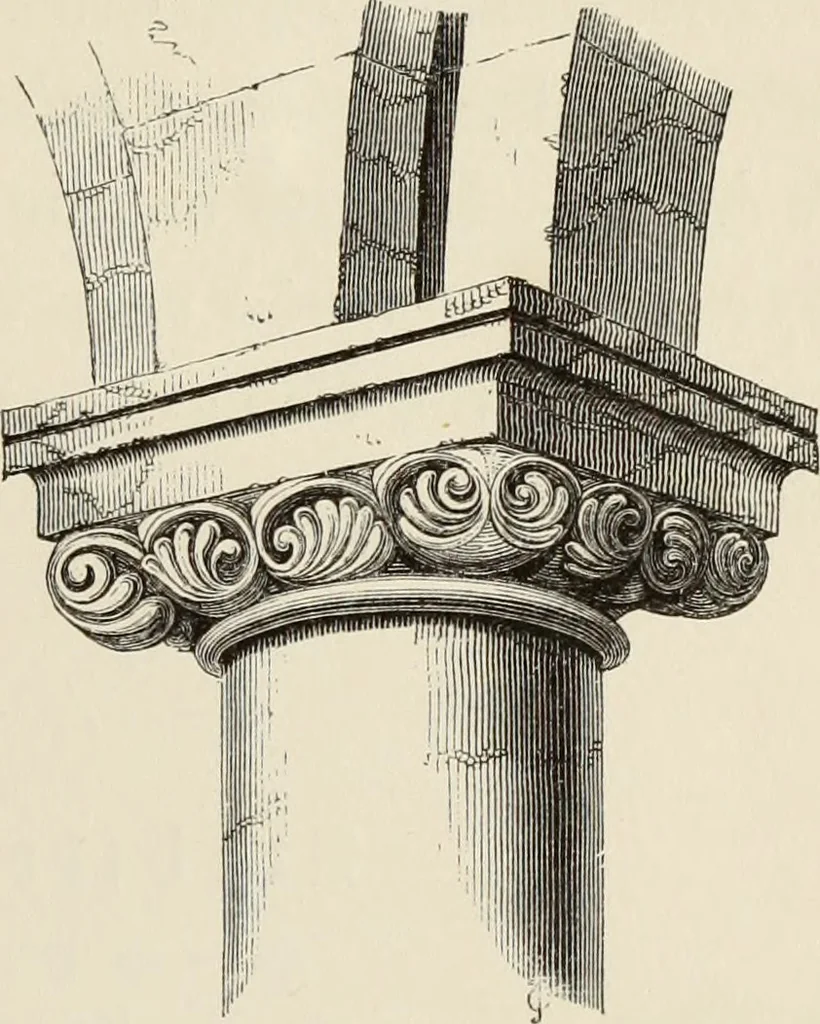 An illustration from Architectural notices of the churches of the Archdeaconry of Northampton. Deaneries of Higham Ferrers and Haddon, 1849, leaf 232