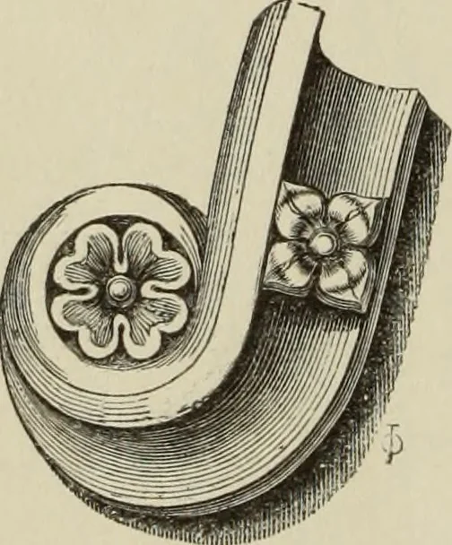 An illustration from Architectural notices of the churches of the Archdeaconry of Northampton. Deaneries of Higham Ferrers and Haddon, 1849, leaf 253