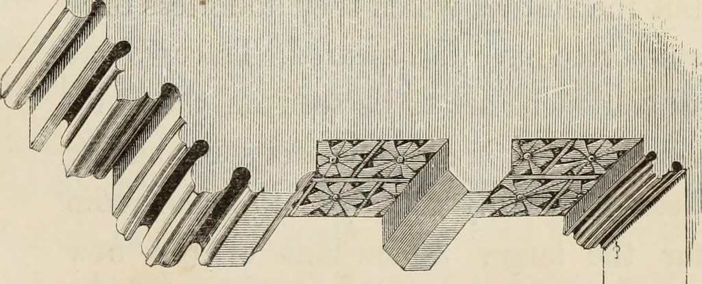 An illustration from Architectural notices of the churches of the Archdeaconry of Northampton. Deaneries of Higham Ferrers and Haddon, 1849, leaf 28