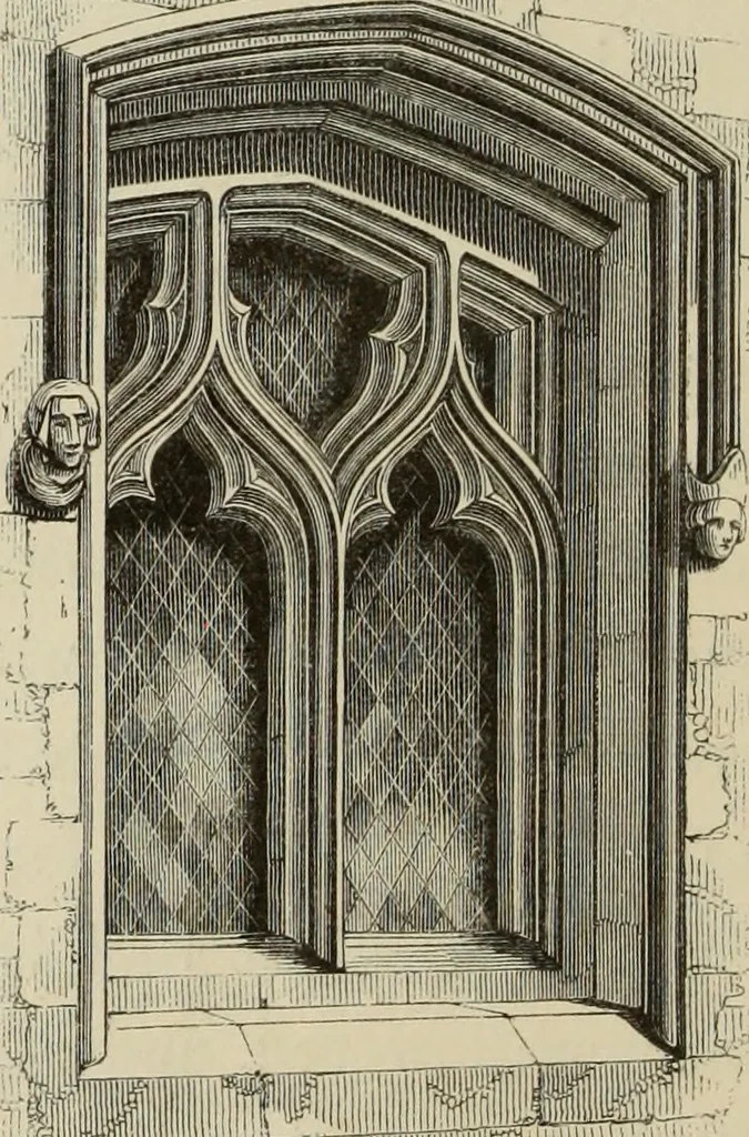 An illustration from Architectural notices of the churches of the Archdeaconry of Northampton. Deaneries of Higham Ferrers and Haddon, 1849, leaf 301