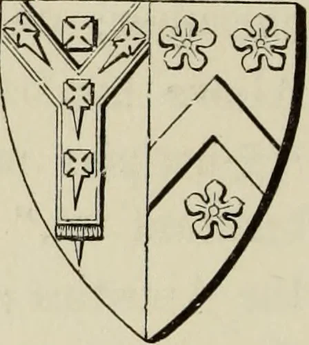 An illustration from Architectural notices of the churches of the Archdeaconry of Northampton. Deaneries of Higham Ferrers and Haddon, 1849, leaf 43