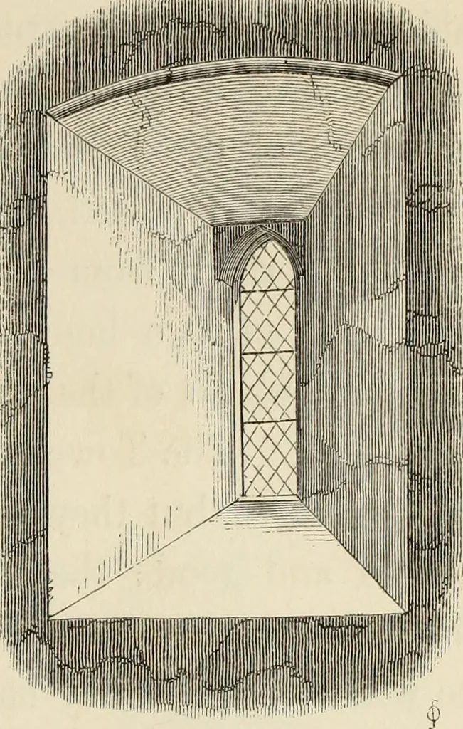 An illustration from Architectural notices of the churches of the Archdeaconry of Northampton. Deaneries of Higham Ferrers and Haddon, 1849, leaf 62