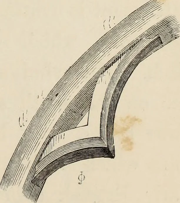 An illustration from Architectural notices of the churches of the Archdeaconry of Northampton. Deaneries of Higham Ferrers and Haddon, 1849, leaf 94