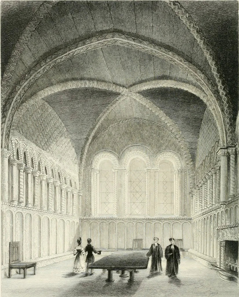 An illustration from Architectural and picturesque illustrations of the cathedral churches of England and Wales. The drawings made from sketches taken expressly for this work, by Robert Garland. With descriptions by Thomas Moule, 1838, leaf 245