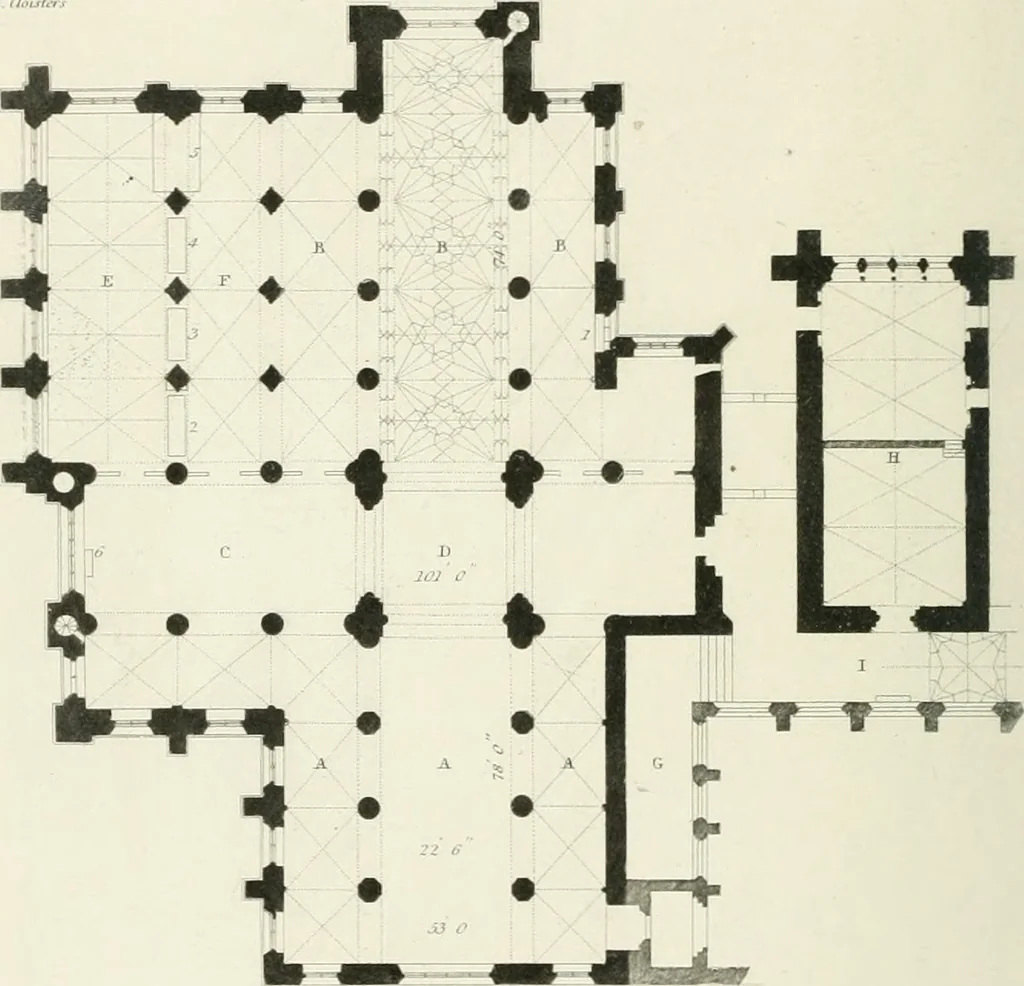 An illustration from Architectural and picturesque illustrations of the cathedral churches of England and Wales. The drawings made from sketches taken expressly for this work, by Robert Garland. With descriptions by Thomas Moule, 1838, leaf 265