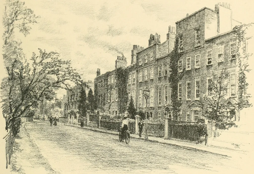 An illustration from Architectural remains of Richmond, Twickenham, Kew, Petersham, and Mortlake;, 1900, leaf 138